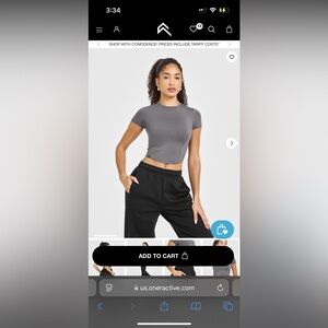 Oner Active mellow soft mid shirt in ash grey